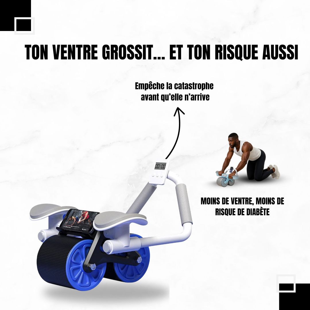 ROUE ABDOMINALE RADEX™ QR